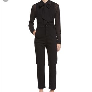 *sold* Frame Waistcoat jumpsuit in Noir